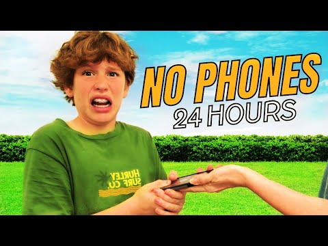 24 Hours with NO Phones?! Ultimate Challenge: What Happens When Teens Disconnect?