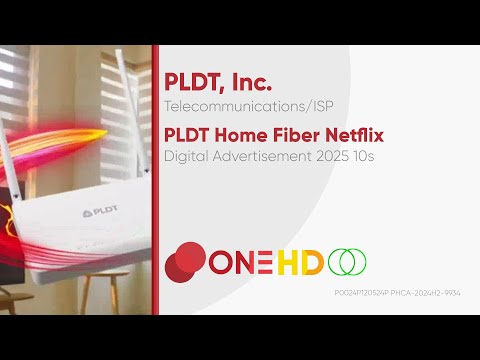 PLDT Home Fiber Netflix Digital Ad 2025 10s (Philippines) [HD/ST]