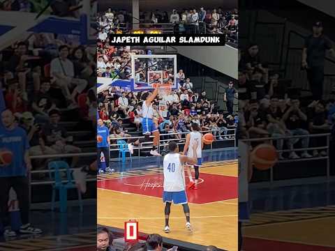 Japheth Aguilar gilas warm up slam dunk #gilas #gilaspilipinas #japhethaguilar #pba