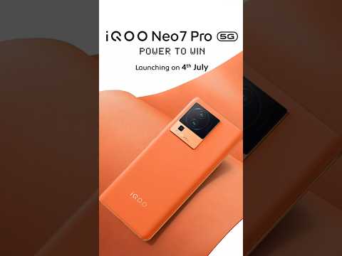 iQOO Neo 7 Pro 5G| Power To Win #shorts