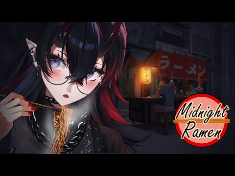 【ASMRゲーム】低音ボイスで眠れるchill実況『深夜のラーメン』for Study,Work,Sleep Relax【龍ヶ崎リン / ななしいんく】