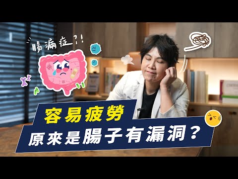 容易累可能不是睡太少，是你的腸子有漏洞？｜越診所 x 陳君琳醫師