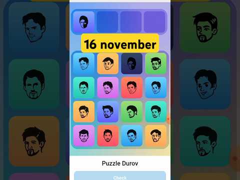 16 November Major puzzle durov Solved Today |Major Daily combo card 16November|Major Puzzle Solution