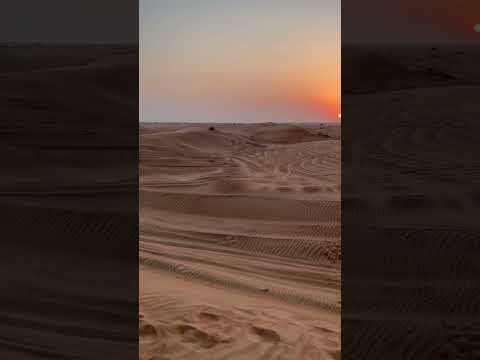 Sunset in Dubai!