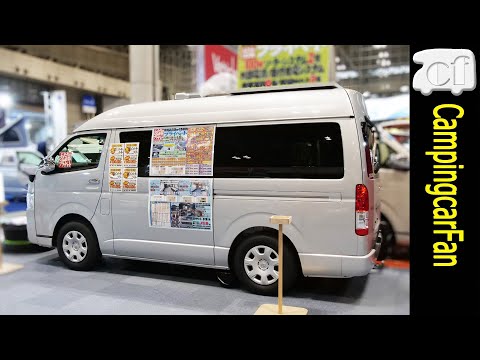 [Buccantches Pullman F: RINEI Product] Japanese Hiace  high roof Camper van with vertical bunk bed