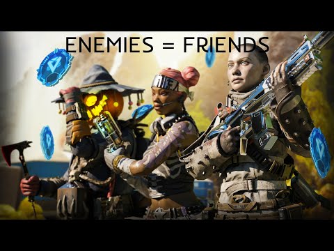 BECOMING FRIENDS WITH ENEMIES IN RANKED!!