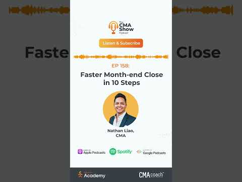 EP 158: Faster Month-end Close in 10 Steps