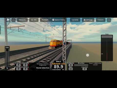 Roblox Jailbreak Train Rails Unlimited (ASMR Gaming)