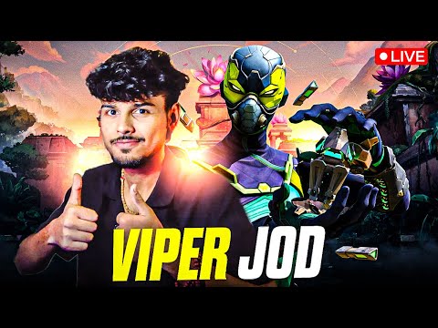 🔴VIPER JOD IS BACK || VALORANT LIVE!  #valorantindia #valolive