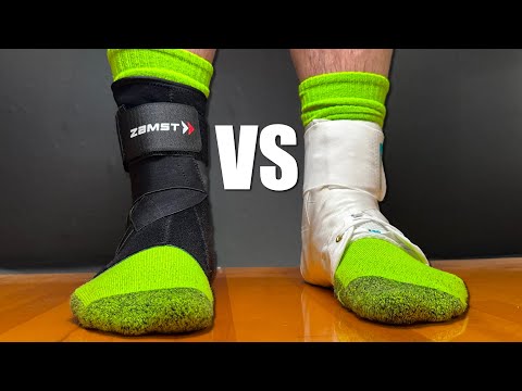 Zamst A1 Ankle Brace Vs Traditional Lace Up Ankle Braces