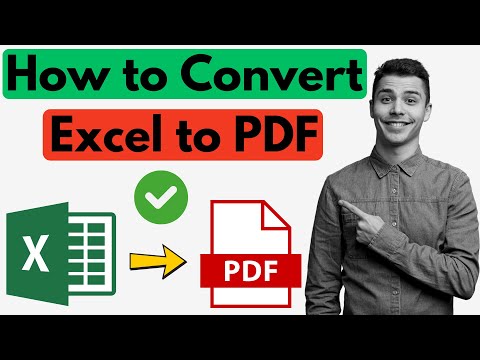 How to Convert Excel File into PDF in MS Excel