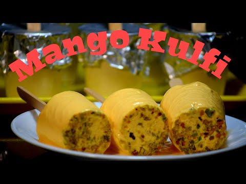 Mango Kulfi recipe with 3 ingredients |  kulfi recipe  | Summer desert