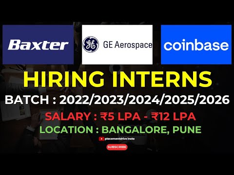 Top Software Engineering Internships 2025 | How to Land Summer Internships at Baxter, GE, Coinbase