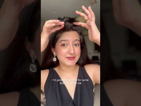 How to make a Sleek Bun in LONG Hair! Part 1 | Jhanvi Bhatia