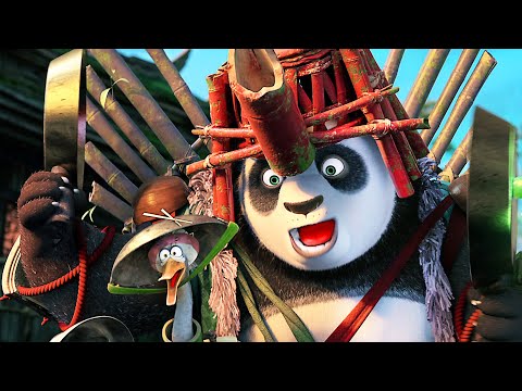 Scena "Combatti come un panda" | Kung Fu Panda 3 | Clip in Italiano 🔥 4K