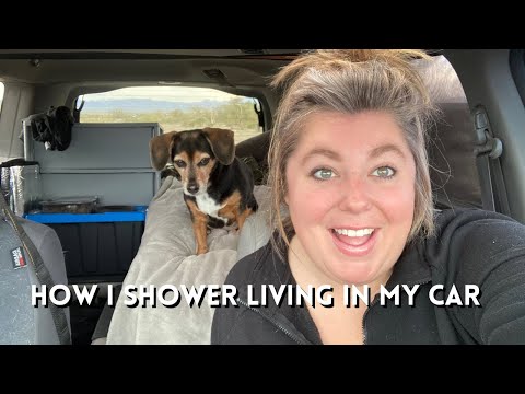 How I Shower LIVING IN MY HONDA PILOT | shower options for car dwellers, van lifers, and travelers