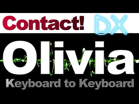 DX Contact using Olivia