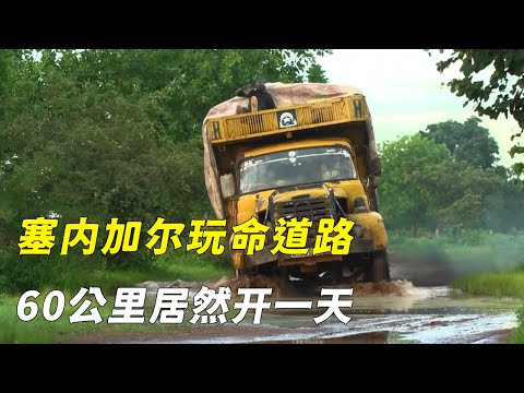 塞内加尔玩命道路，去60公里外卖大米，居然开了一天都没到，最后还倒贴钱（纪录片）