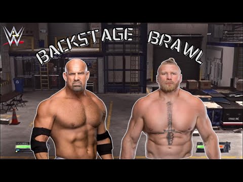 Full Match | Goldberg vs Brock Lesnar | Backstage Brawl | WWE 2024