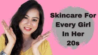 Basic Skincare at 20s-5 Skincare Tips You Must Follow In Your 20s-SKincare Habits for 20s (Hindi)