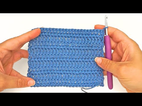 Learn to Double Crochet - Easy Crochet Tutorial for Absolute Beginners