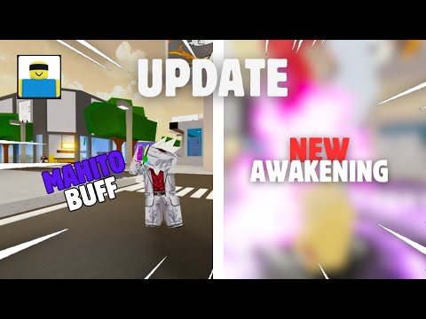 NEW UPDATE! MAHITO NEW AWAKENING AND BUFF! (Jujutsu Shenanigans)