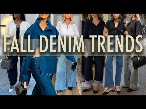 TOP DENIM TRENDS for Fall 2024!