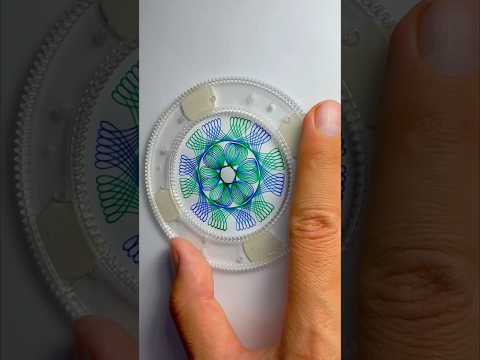 Spirograph Art: Stunning Patterns in Motion #spirographshr #spirograph #asmr #satisfying