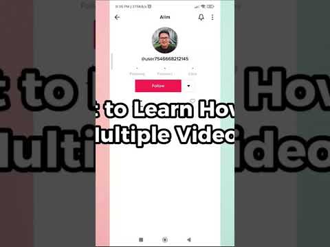 Tiktok tutorial - Learn to add Multiple Videos on Tiktok a step by steo guide for you