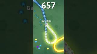 Snake io 🐍 Gameplay  snake io game shorts #shorts #gameplay #epicgameplay