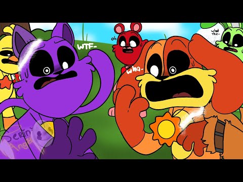 Smiling Critters Toys Got Into Their Cartoons World ?! -Poppy Playtime Chapter 3 //FUNNY ANIMATION