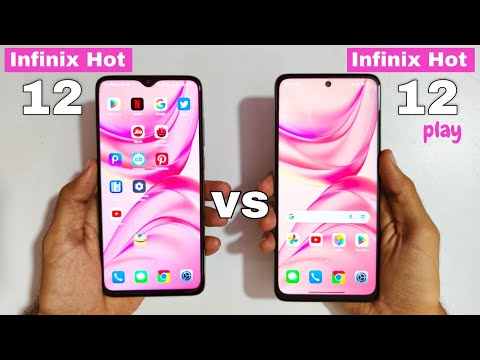 Infinix hot 12 vs Infinix hot 12 play Speed Test & Comparison