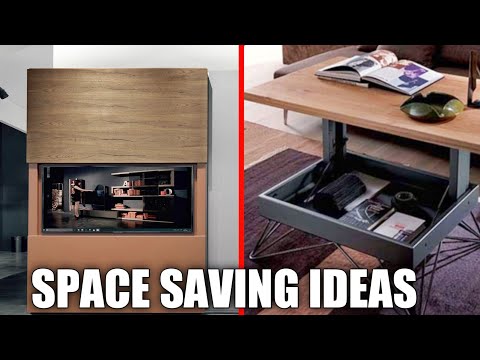 CREATIVE SPACE SAVING SOLUTIONS: Space Saving Furniture Ideas 2020 ⏩ 3