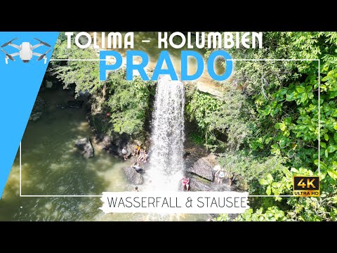 Ist nicht die Schweiz - Prado Tolima Kolumbien Südamerika Wasserfall & Stausee Video 4K DJI Mini