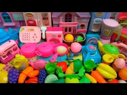 Satisfying Unboxing | hello kitty kitchen set | mini cooking set showdown | #asmr 🌈