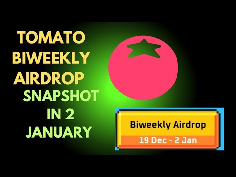 TOMATO Biweekly Airdrop | Toma Biweekly Airdrop | How To Claim Biweekly Tokens in Toma |