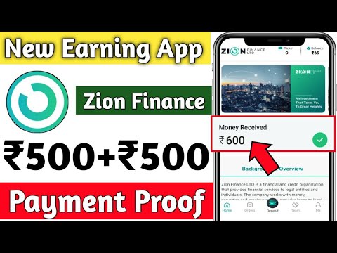 Today New Earning App || Zion App Real Or Fake Full Details|| Zion App Se Paise Kaise Kamaye ||