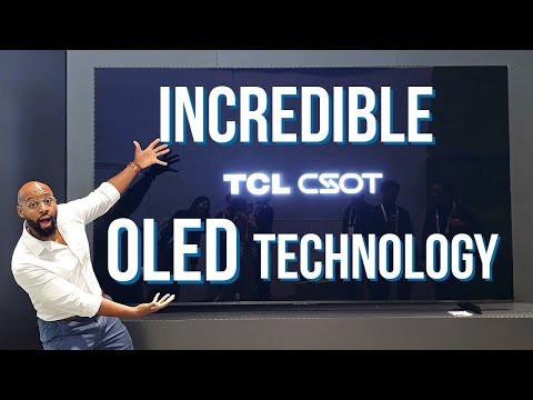 A New Era Of OLED: TCL CSOT Inkjet Printing Technology At SID 2024