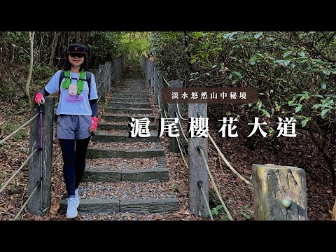 🌸賞櫻最佳選擇！滬尾櫻花大道｜淡水悠然山中秘境｜三空泉步道｜淡水｜cakethree三個蛋糕