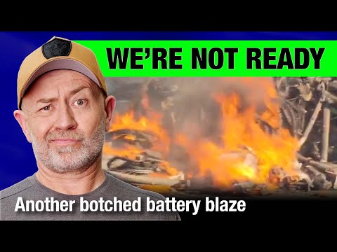 Another lithium-ion battery fire proves we're not ready for EVs | Auto Expert John Cadogan