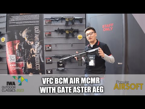 VFC BCM Air MCMR With Gater ASTER AEGs At IWA Outdoor Classics 2023