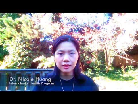 Dr  Nicole Huang's  courses touch the key health care issues around the world