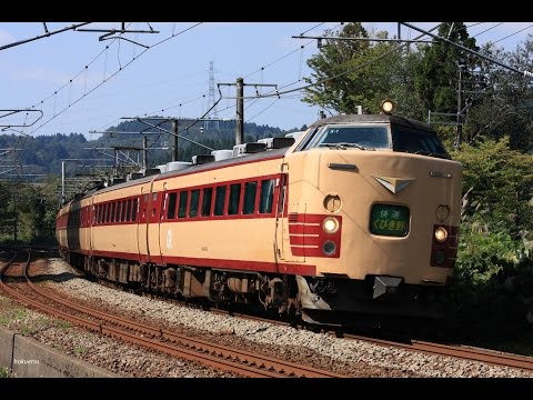 くびき野3号　3373M　485系国鉄色　K1編成　20141011