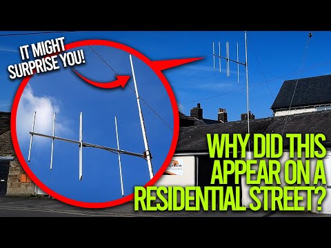 Why Did This Antenna Appear On A Residential Street?!