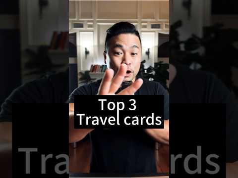 TOP 3 TRAVEL CARDS ✈️💳 #credittips #travelhacks #traveltips #creditcardpoints #trifecta #creditcard