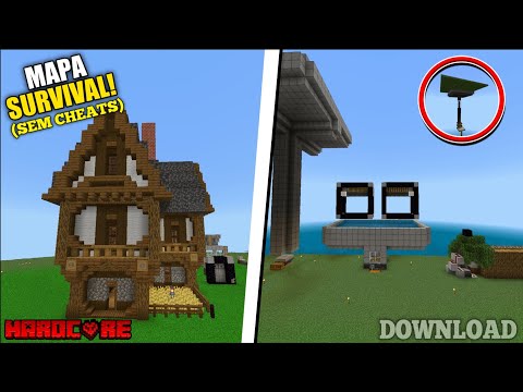 DOWNLOAD MAPA SURVIVAL HARDCORE COM FAMS, SALA DE BAÚ E ITENS OPS - MOSTRANDO MAPAS #25