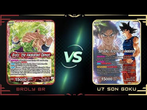 Broly Swap vs Universe 7 Son Goku : Dragon Ball Super Masters Set 24 Locals