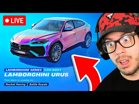 RANKED MODE and LAMBORGHINI URUS EARLY in FORTNITE!