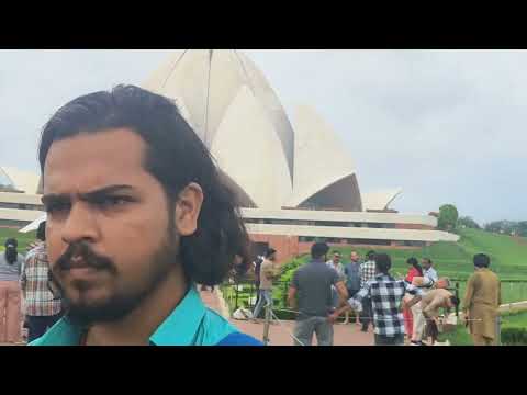 Lotus Temple New Delhi || Kalka G Metro Station