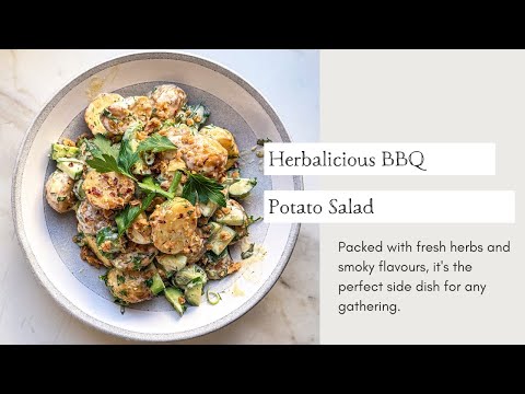 Herbalicious BBQ Potato Salad | Cooking with Zahra